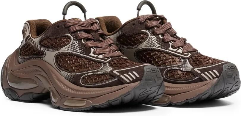 Ash Dragon low-top sneakers met vlakken Bruin - Foto 3