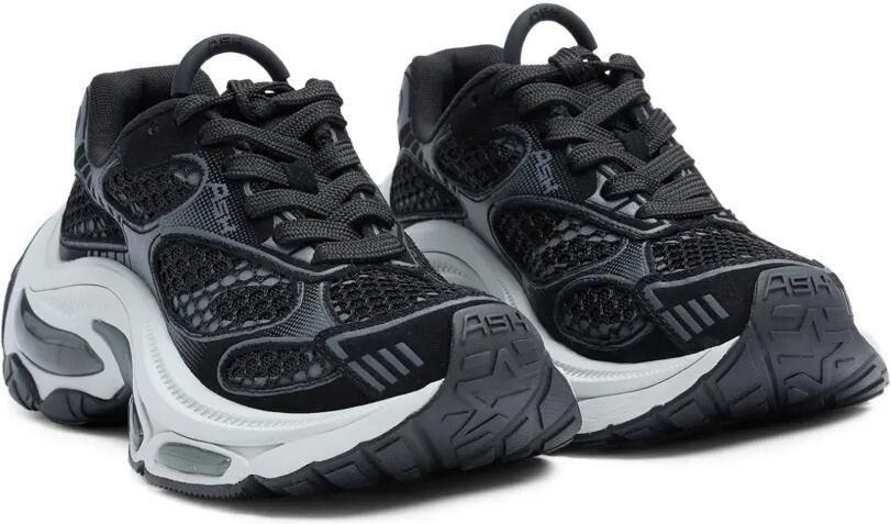 Ash Dragon sneakers met mesh vlak Zwart - Foto 3