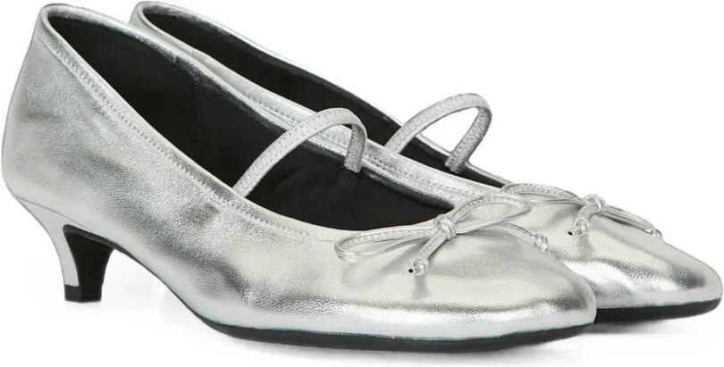 Ash Elodie Bis pumps met strikdetail en hak Zilver - Foto 3