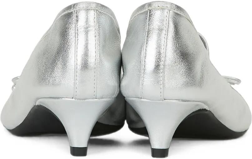 Ash Elodie Bis pumps met strikdetail en hak Zilver - Foto 2