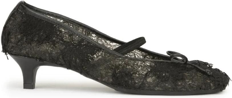 Ash Elodie lace pumps Zwart