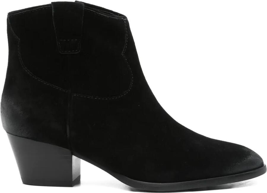 Ash Fame enkellaarzen Zwart