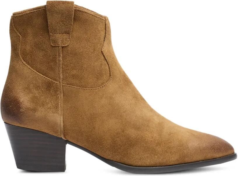 Ash Fame suède cowboylaarzen Bruin