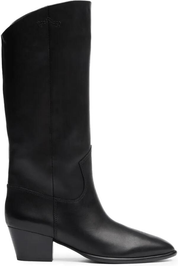 Ash Freedom cowboylaarzen met puntige neus Zwart