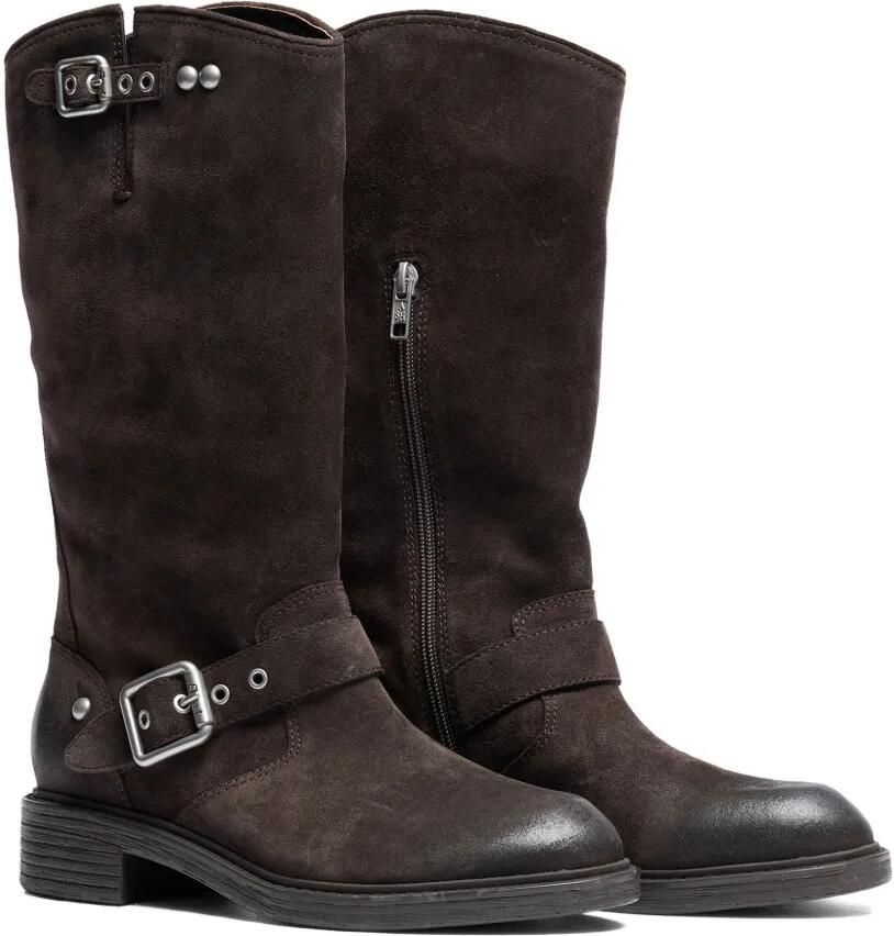 Ash Freesia bikerlaarzen met gespdetail Bruin - Foto 2