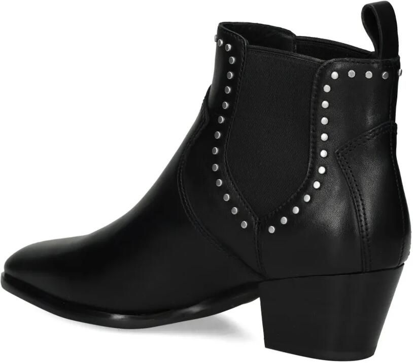 Ash Funk leren laarzen met studs Zwart - Foto 3