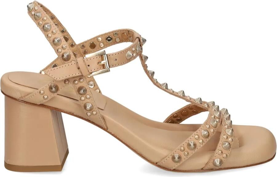 Ash Janice sandalen met blokhak Beige