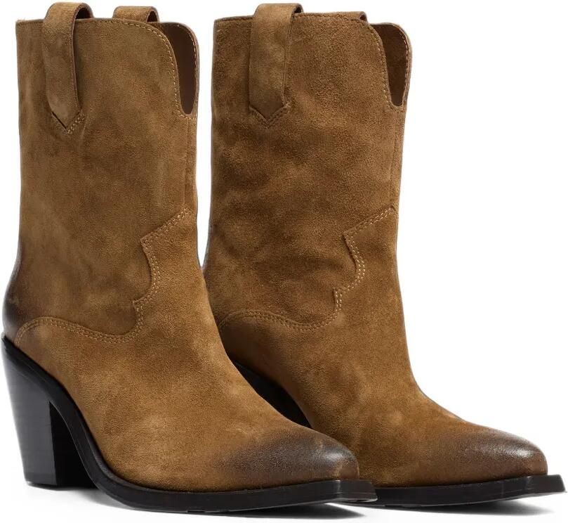 Ash Jester enkellaarzen met Western-stijl Bruin - Foto 3