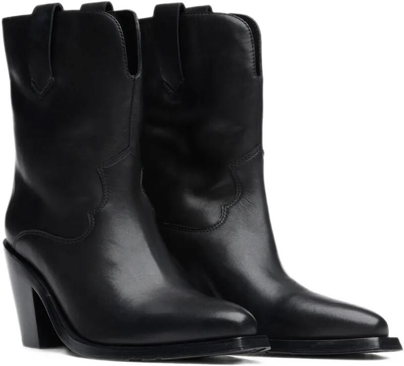 Ash Jester leren cowboylaarzen in Western-stijl Zwart - Foto 3
