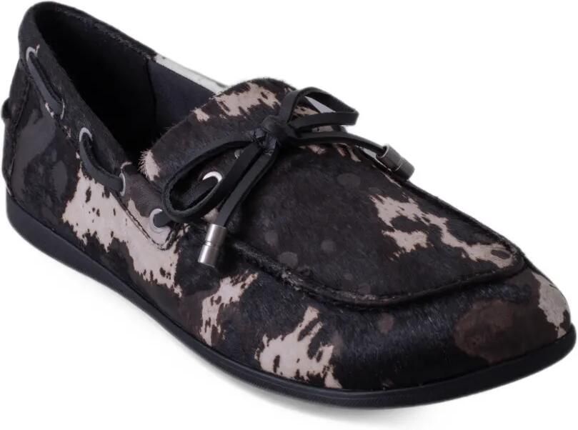 Ash Joker kalfshaar loafers met strikdetail Zwart - Foto 4