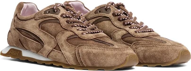 Ash Kasar panelled suede sneakers Bruin - Foto 3