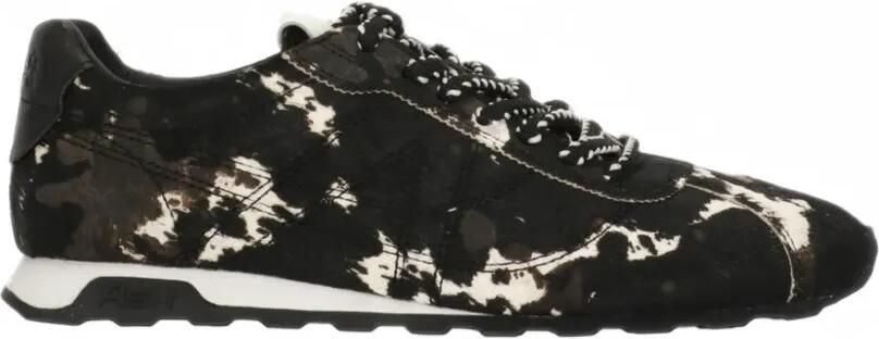 Ash Kill Bill sneakers met vlakken en koeienprint Zwart