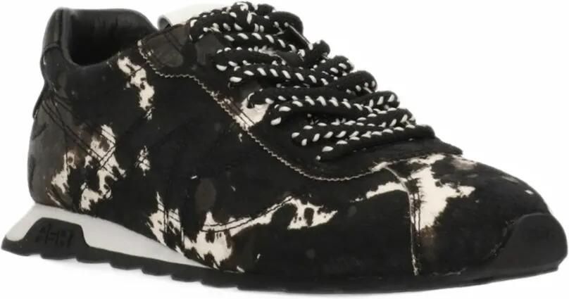Ash Kill Bill sneakers met vlakken en koeienprint Zwart - Foto 4