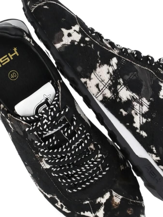 Ash Kill Bill sneakers met vlakken en koeienprint Zwart - Foto 2