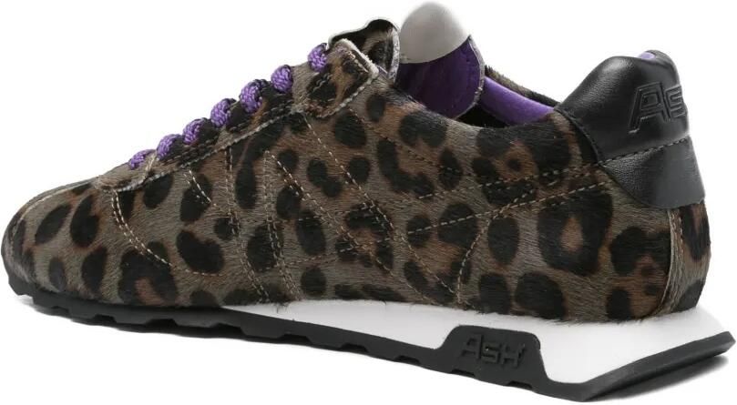 Ash Kill Bill leren sneakers met luipaardprint Bruin - Foto 3