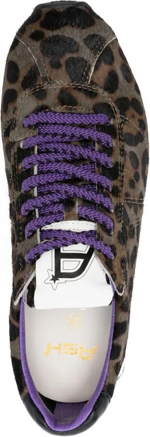 Ash Kill Bill leren sneakers met luipaardprint Bruin - Foto 4