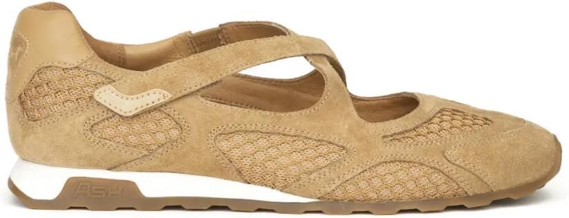 Ash Kore slip-on sneakers met klittenband Beige