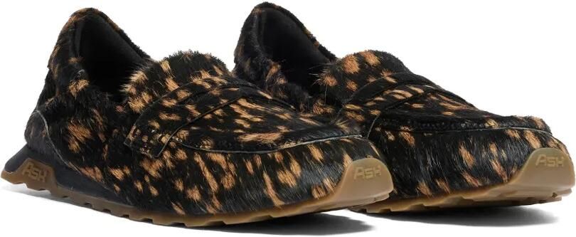 Ash Kriss loafers van ponyhaar met luipaardprint Bruin - Foto 3