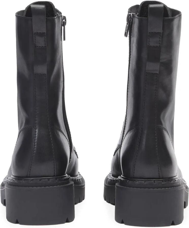 Ash lace-up leather ankle boots Zwart - Foto 2
