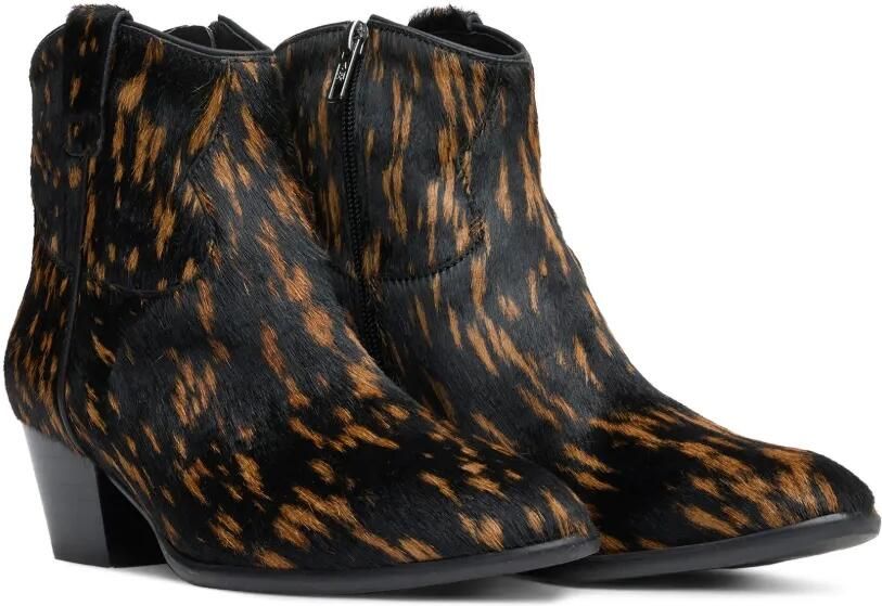 Ash leopard-print ankle boots Zwart - Foto 3