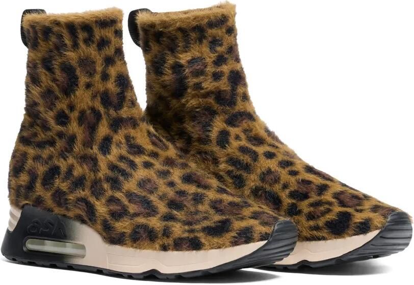 Ash Lio high-top slip-on sneakers met luipaardprint Bruin - Foto 3