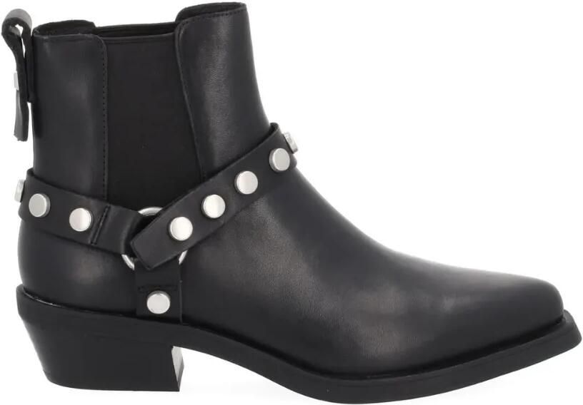 Ash Logan laarzen met studs Zwart