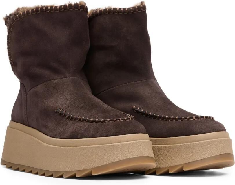 Ash Marble snowboots met whipstitch-stiksels en afwerking Bruin - Foto 3