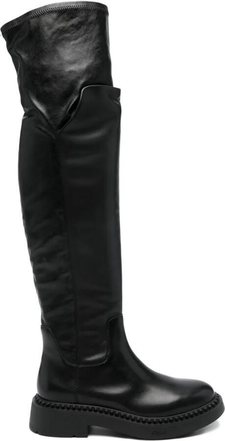 Ash Maxim overknee laarzen Zwart
