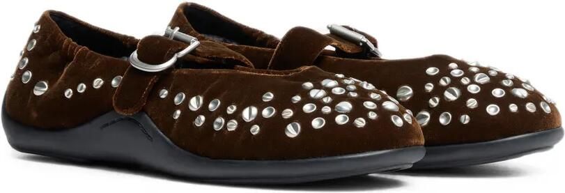 Ash Mimosa ballerina's met studs Bruin - Foto 3