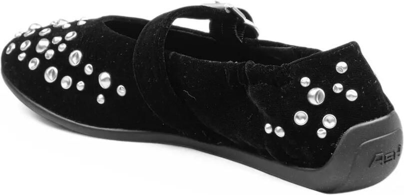 Ash Mimosa ballerina's met studs Zwart - Foto 3
