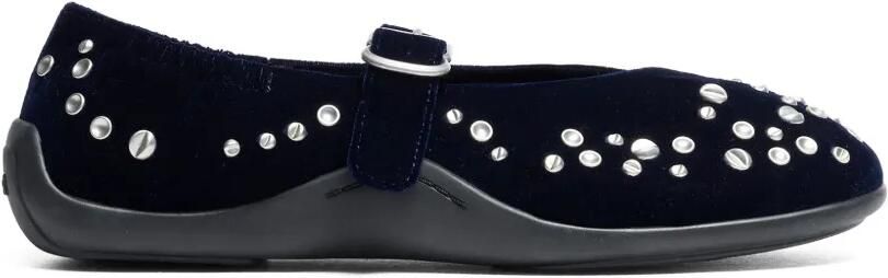Ash Mimosa ballerina's verfraaid met studs Blauw