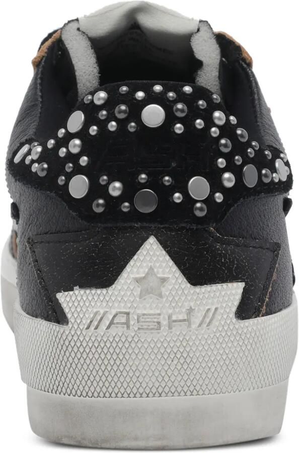 Ash Moonlight leren sneakers met studs Zwart