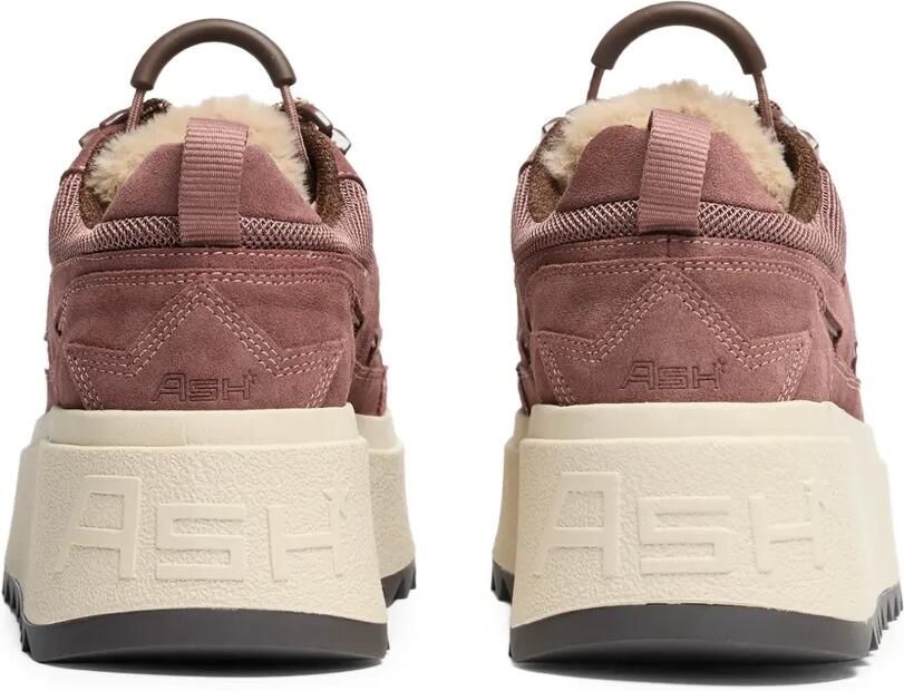 Ash Movie low-top sneakers met plateauzool en lammy afwerking Roze - Foto 2