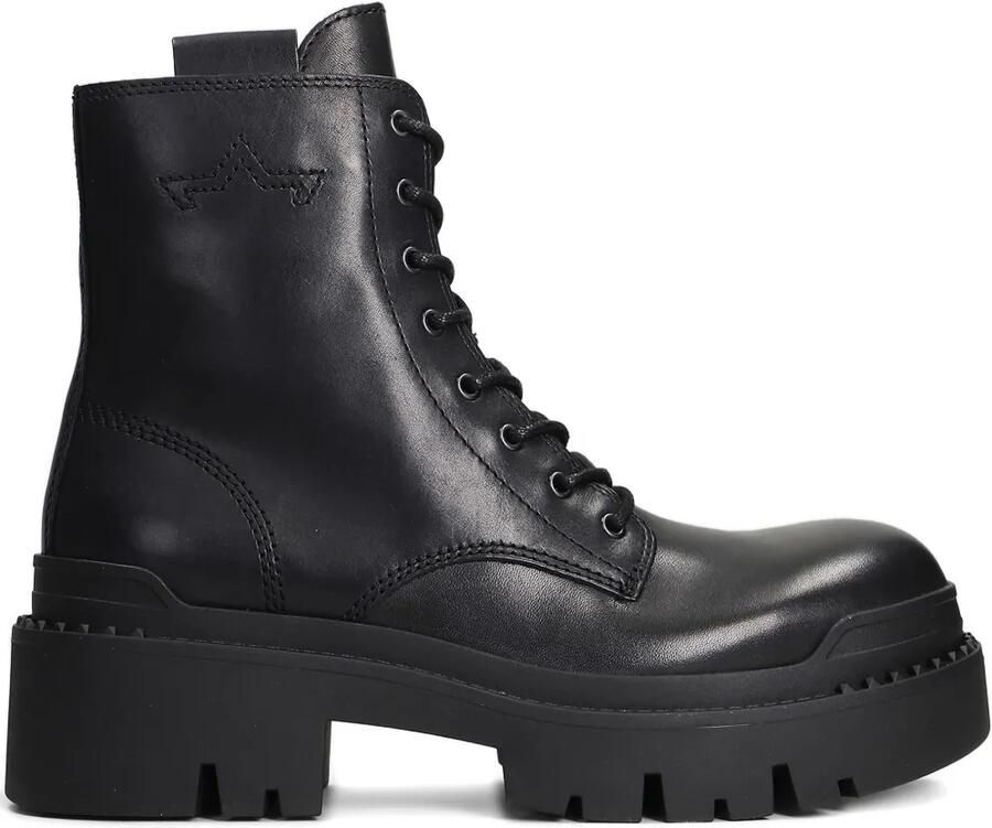 Ash 'Noa' fringed detail boots Zwart