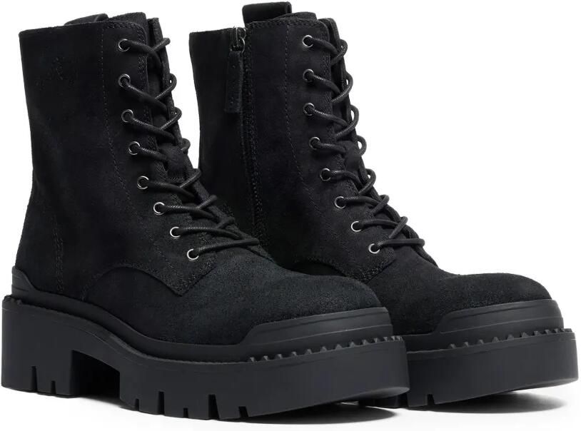 Ash Noah combat boots met veters Zwart - Foto 3