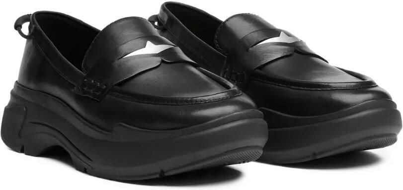 Ash Nolita loafers met plateauzool Zwart - Foto 3