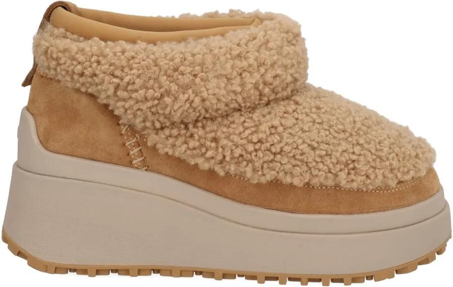 Ash Olympia laarzen met plateauzool Beige