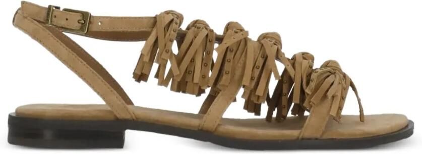 Ash Panic platte sandalen Beige