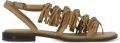 Ash Panic platte sandalen Beige - Beige