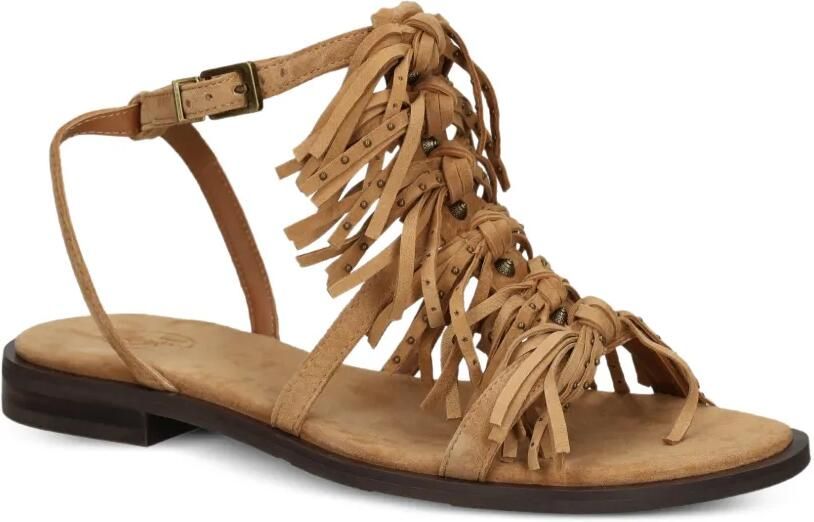 Ash Panic sandalen met franje en studs Beige - Foto 4