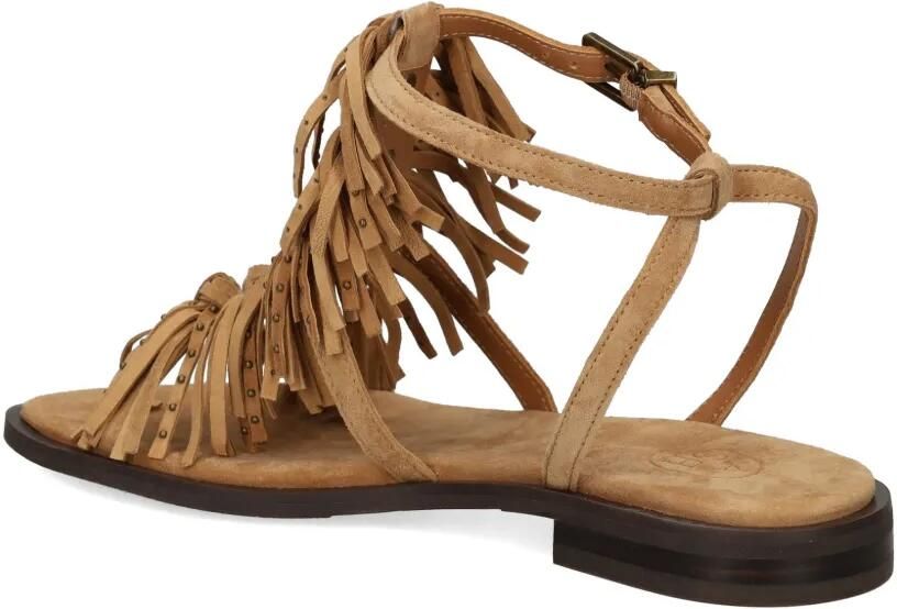 Ash Panic sandalen met franje en studs Beige - Foto 3