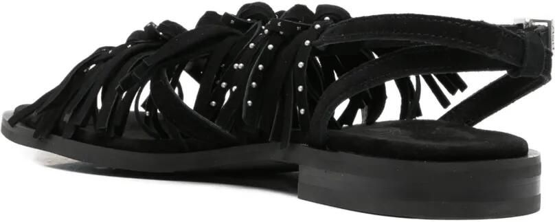 Ash Panic sandalen met franje en studs Zwart - Foto 4