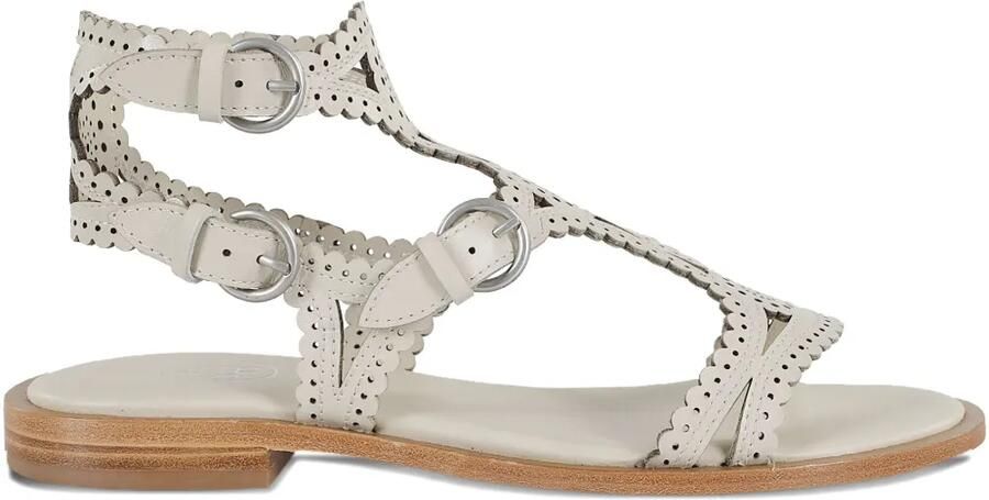 Ash Paprika platte sandalen Beige