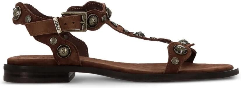 Ash Phanny sandalen met studs Bruin