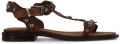 Ash Phanny sandalen met studs Bruin - Bruin