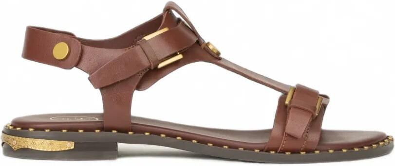 Ash Piper buckled leather sandals Bruin