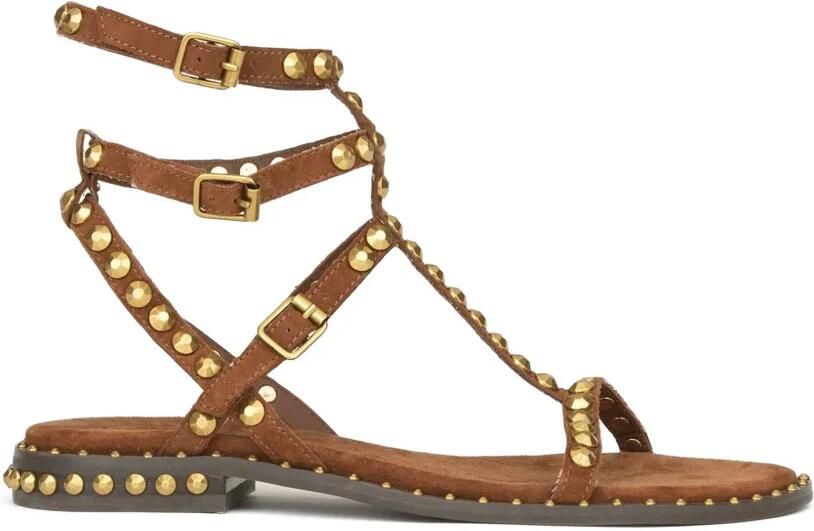 Ash Play sandalen verfraaid met studs Bruin