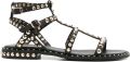 Ash Precious sandalen met studs Zwart - Zwart