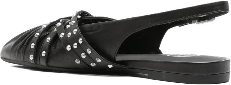 Ash Pumps met ruches en studs Zwart - Foto 4