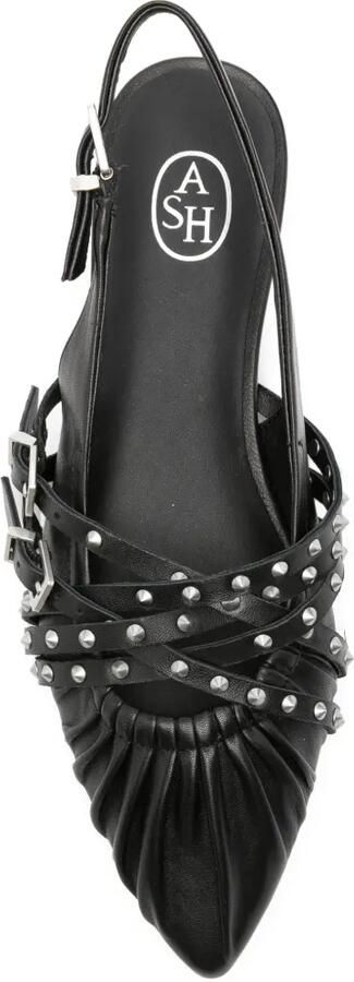 Ash Pumps met ruches en studs Zwart - Foto 3